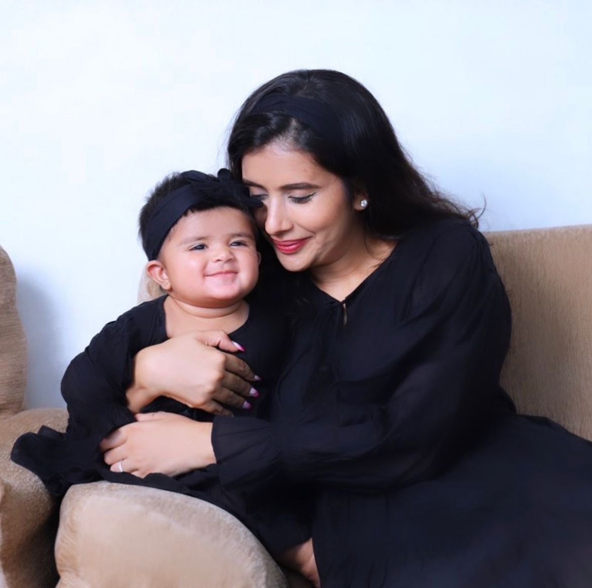 Charu Asopa and Ziana